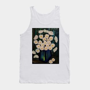 beautiful bouquet of daisy's flower's in a glass vase Tank Top